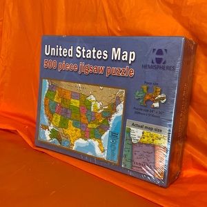 United States 500 piece jigsaw puzzle